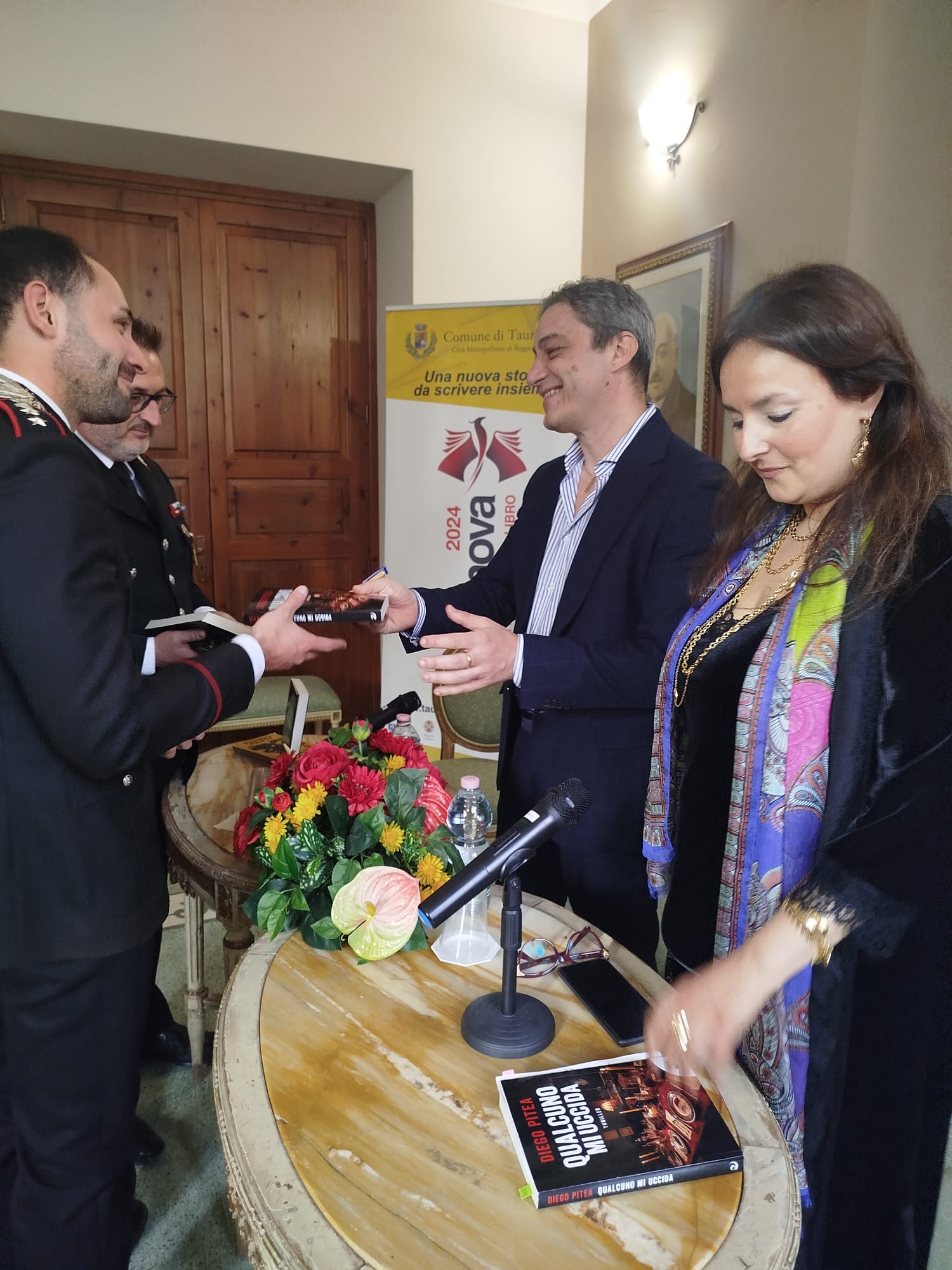 Presentazione di un romanzo di Diego Pitea